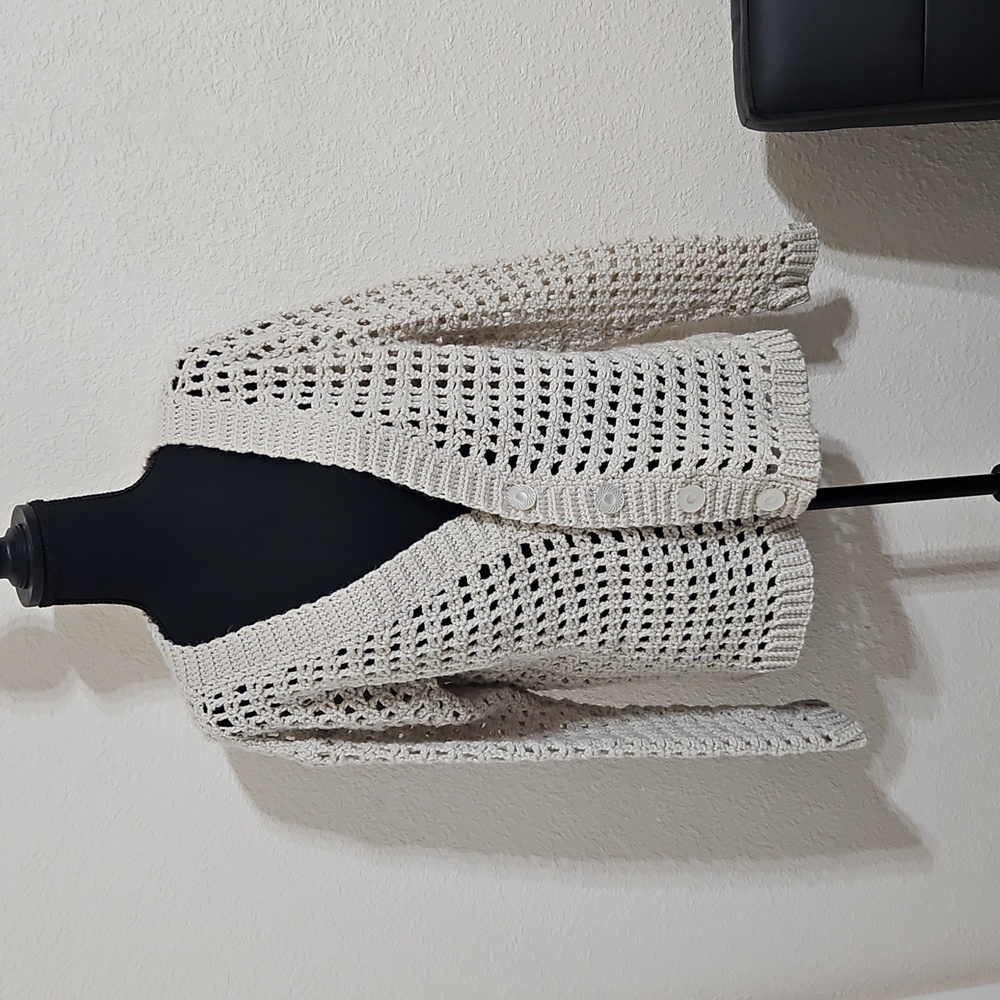 Handmade crochet cardigan